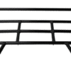 A black Rear Rack for 3125XR8 & 3050D (BDSSR-3125XR8) (CJJ-XE005) for the body of a motorcycle.
