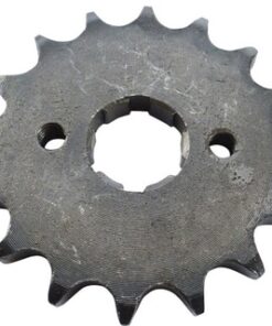 A white Front Sprocket 428#16 (SPF-4-16) (CDL-GX019).
