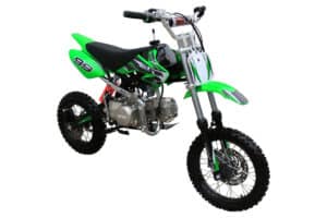 Green XR-125 from Coolster 125cc dirt bikes inventory