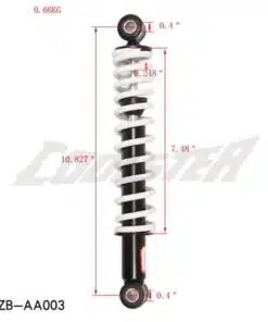 Jz - a3 shock absorber for Toyota Yaris with Front Suspension 275mm (SU-30) (JZB-AA003) technology.