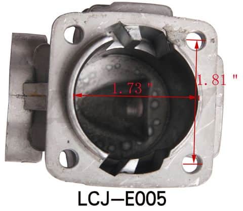 LCJ-E005 - Cylinder Head 47cc 2-stroke & Body (CY-47).