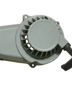 A Metal 2-stroke Pull Starter for QG-50 (PS-4) (LCJ-E012) with a handle on a white background.