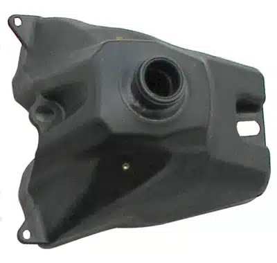 A Gas Tank 210 (GT-3) (Plastic/OLD STYLE) (SLJ-BQ001) for a motorcycle.