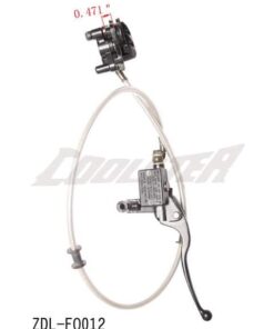 The Front Hydraulic Brake M-125 (BHF-1) (ZDL-FQ012) brake controller for the zoot - f - features Front & Rear brake assembly.