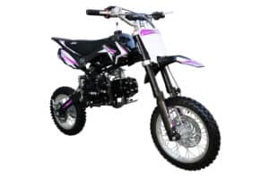 Pink XR-125A from Coolster 125cc dirt bikes inventory
