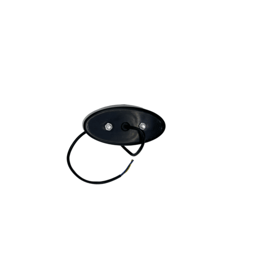 Tail Light EV3150CXC / EV3150DX-4 / 3200S / 6125-2 (TL-16) (DQL-GE025)-shaped, black object with wires on a white background.