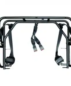 Roll Bar for GK-6125A (RB-1) with attached safety straps and side guards, isolated on a white background.
