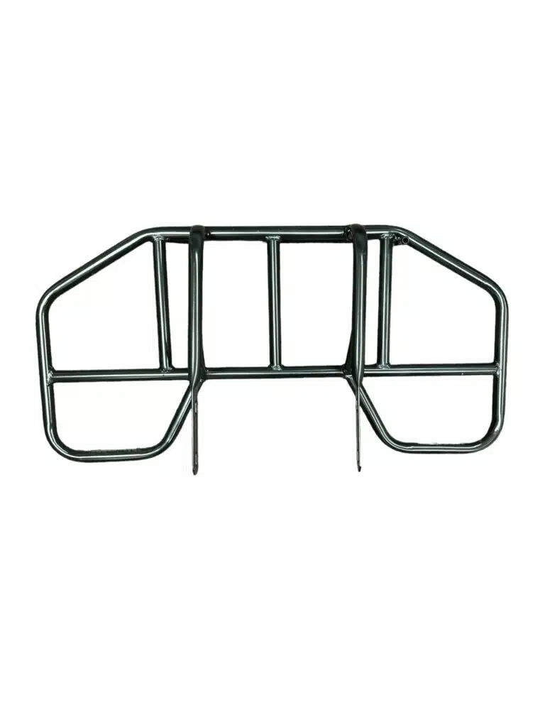 Black Rear Rack for 3125A / 3125A2 (BDSSR-3125A2) (CJJ-XE026) isolated on a white background.