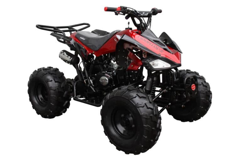 A red and black atv on a white background | ATV-3125C-2