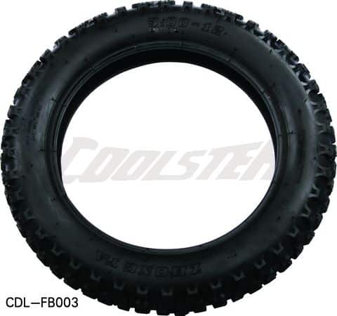 REAR TIRE 3.00-12 (TIR-4) (CDL-FB003)