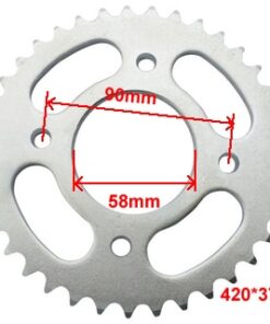 REAR SPROCKET 420#37 (48mm PITCH-ROW