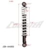 Jz - a3 shock absorber for Toyota Yaris with Front Suspension 275mm (SU-30) (JZB-AA003) technology.