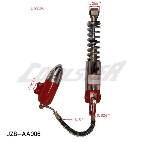 A Front Suspension 320mm (SU-15) (JZB-AA006) for a motorcycle's shock absorber.