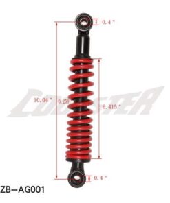 A Front Suspension 255mm (SU-36) (JZB-AG001) for a motorcycle.