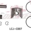 Piston for 2-stroke 49cc Engine (PI-49) (LCJ-C007) kit for lc.