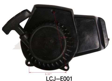 A picture of a Plastic Pull Starter for 47cc (PS-3) (LCJ-E001) for the lc - 900.