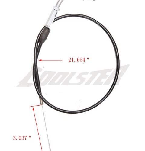 coolster throttle cable