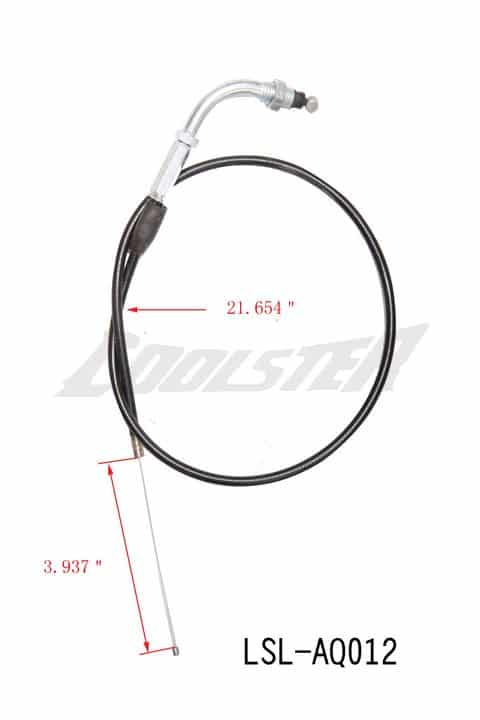 THROTTLE CABLE 65cm-12.5cm (TC-5) (LSL-AQ012)