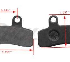 BRAKE PAD FOR DIRT BIKE (DBS-2) (ZDL-EA001)