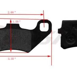 BRAKE PAD FOR ATV & GO KART (DBS-1) (ZDL-EA003)