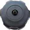 A black plastic Gas Tank Cap (Metal) (GTC-1) (SLJ-BAG05) on a white background.