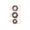 GK-6125A A-Arm nuts (top)