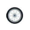 A Front Wheel for XR-125A and QG-214-2 125CC Dirt Bike (60/100-14) (WHF-1) tire on a white background.