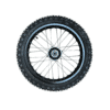 A Front Wheel for QG-214 125cc Dirt Bike (WHF-13) (MGM-AQ003) on a white background.