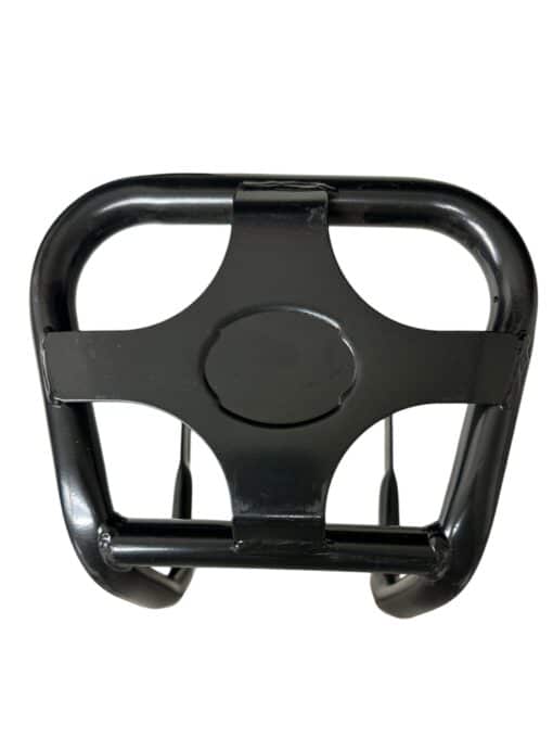 Front Metal Bumper for ATV-3125B/3125B-2 125CC ATV (BDSSF-3125B) designed for ATV front bumpers, with a central bar and four openings on a white background.