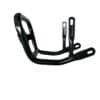 A black Front Metal Bumper for ATV-3125B/3125B-2 125CC ATV (BDSSF-3125B) part isolated on a white background.