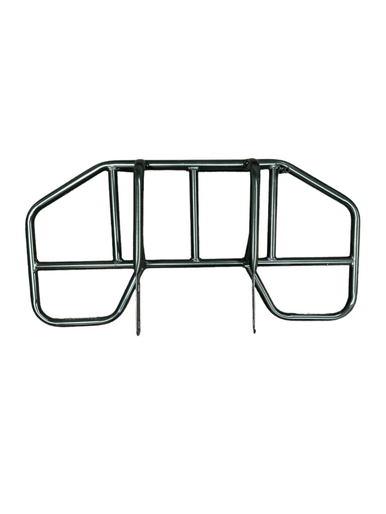 Black Rear Rack for 3125A / 3125A2 (BDSSR-3125A2) (CJJ-XE026) isolated on a white background.