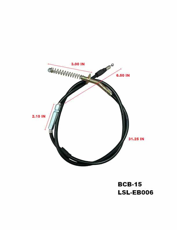 BRAKE CABLE - FRONT FOR 3125 (BCB-15) (LSL-EB006)