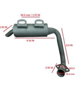 GK-6125A-PQG-GK017-MU-17-MUFFLER