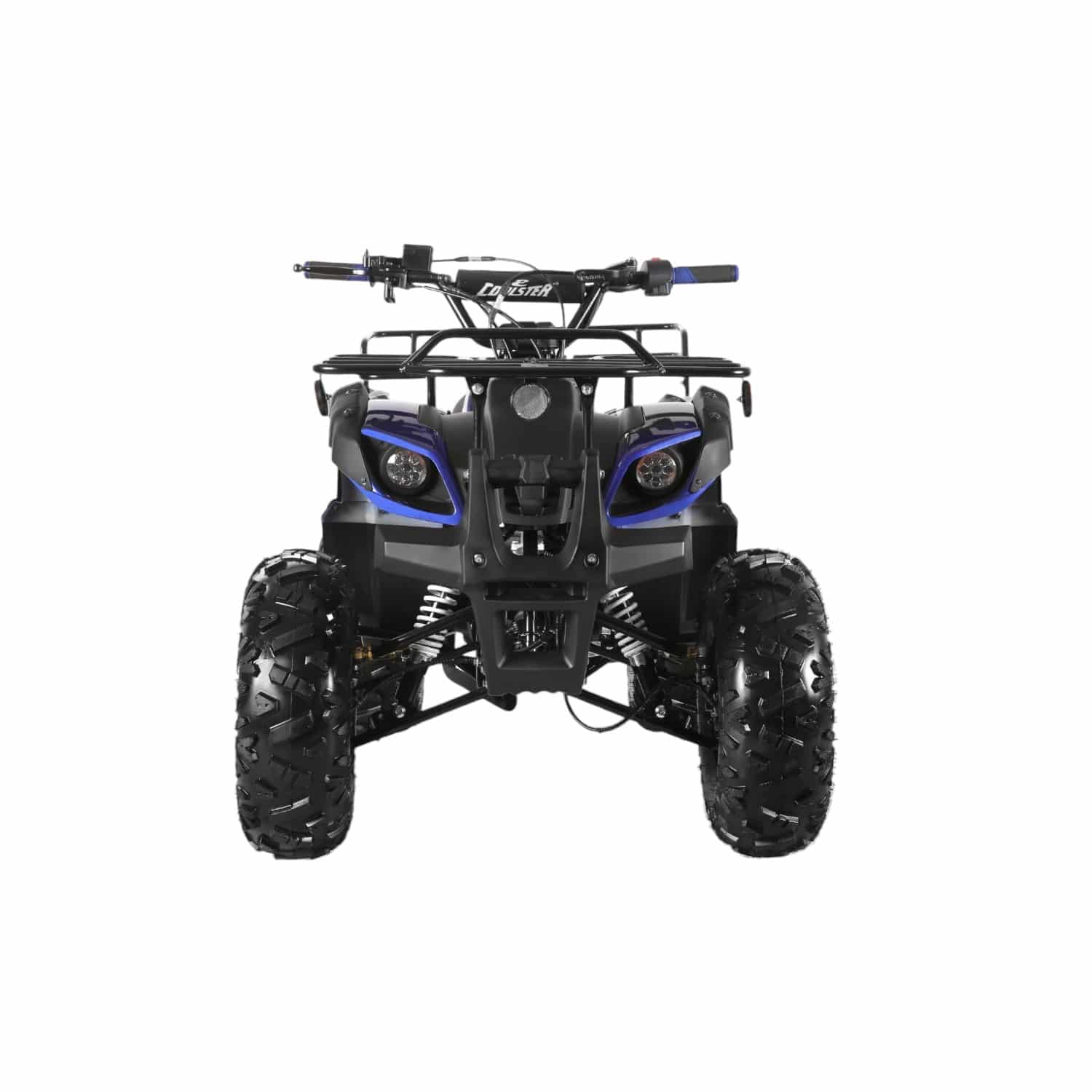 Coolster 125cc 3125XR-8U2 Mid-Sized Utility Style ATV Blue Front View-Photoroom