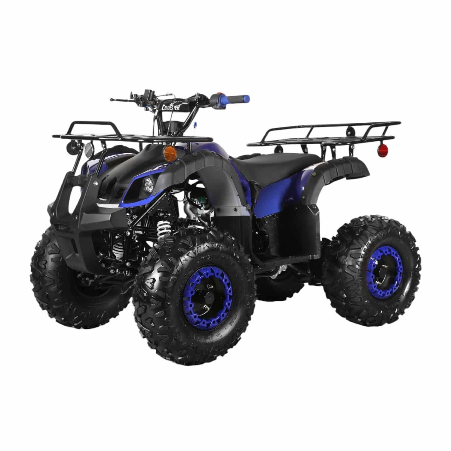 Coolster 125cc 3125XR-8U2 Mid-Sized Utility Style ATV Front Left Quarter View-Photoroom