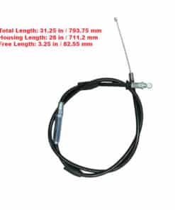 Throttle Cable 31.25 IN - 79.34 CM (TC-16) (LSL-AA002) - DIMENSIONS